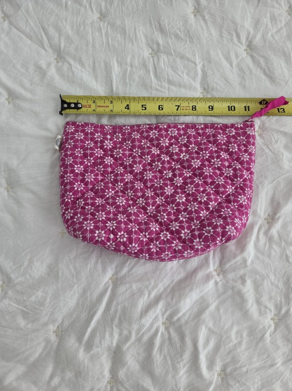 Pink Quilted KOALA Accessory/Makeup Pouch